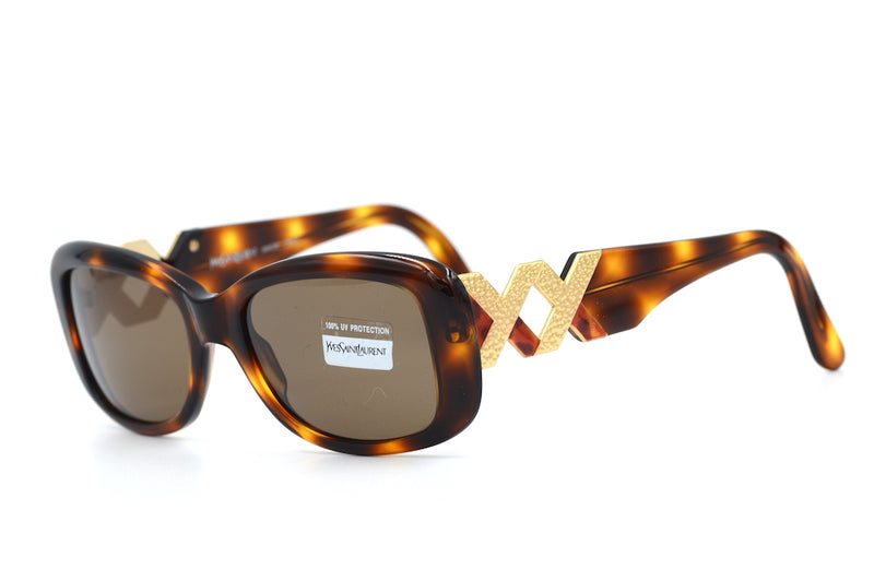 Yves Saint Laurent6541 Y595 Vintage Sunglasses. YSL Sunglasses. Vintage YSL. Vintage Designer Sunglasses. Vintage Cat Eye Sunglasses. YSL Sunglasses. Vintage YSL