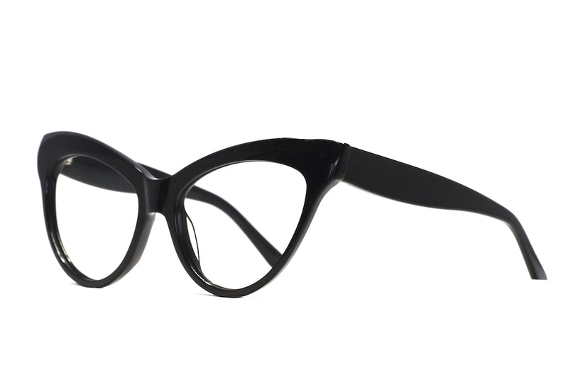 rockabilly glasses, black cat eye glasses, vintage cat eye glasses, pin up glasses, 1950s glasses, vintage glasses,