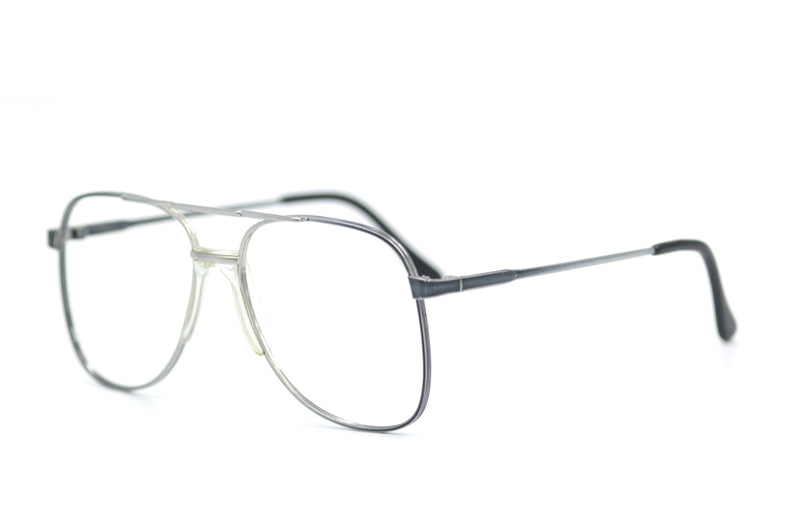 Böher Vintage Glasses. Böher aviator glasses. 80s German glasses. Böher eyeglasses. Vintage retro eyeglasses. 