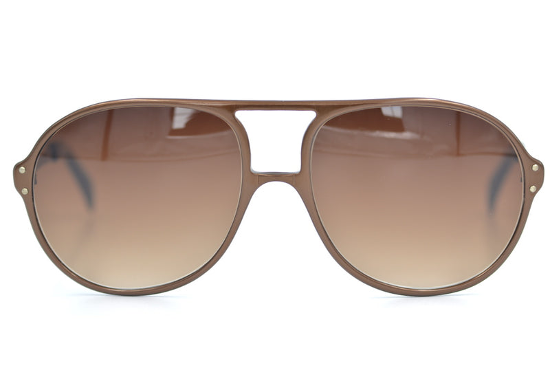 Pierre Cardin 1970's Vintage Sunglasses. 1970's Aviator Sunglasses. Vintage Aviator Sunglasses. The Serpent Sunglasess.