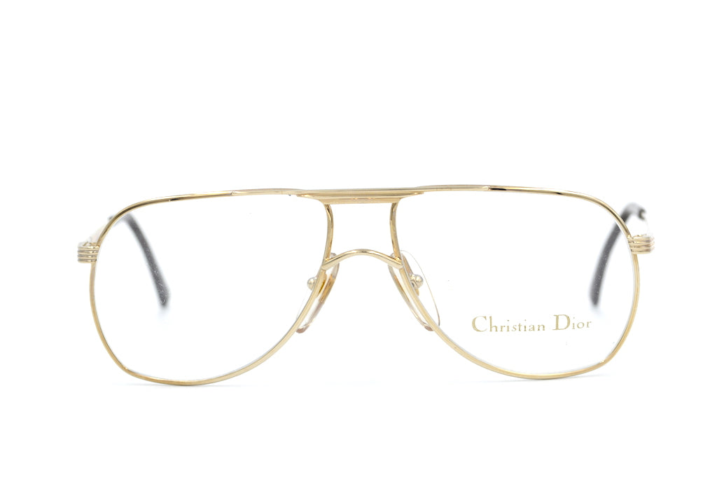 Christian Dior 2553 40 Vintage Glasses. Mens Christian Dior Glasses. Christian Dior Aviator. Mens Vintage Glasses. Mens Designer Glasses.