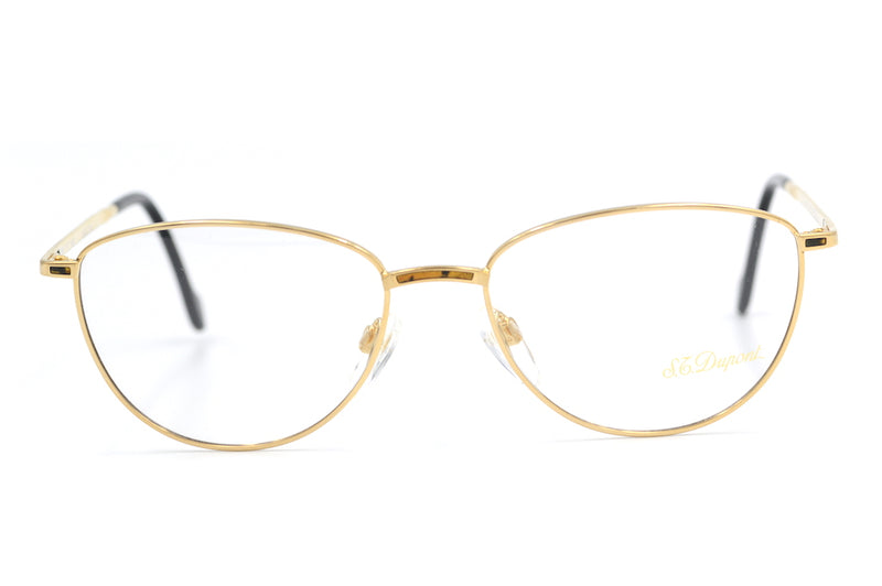 S.T. Dupont D036 20  Vintage Glasses.  Rare Vintage Glasses. Luxury Glasses. Luxury Eyeglasses. Designer Vintage Glasses. Round Vintage Glasses. Mens Round Glasses. Buy Vintage Glasses Online.  Luxury Eyewear.