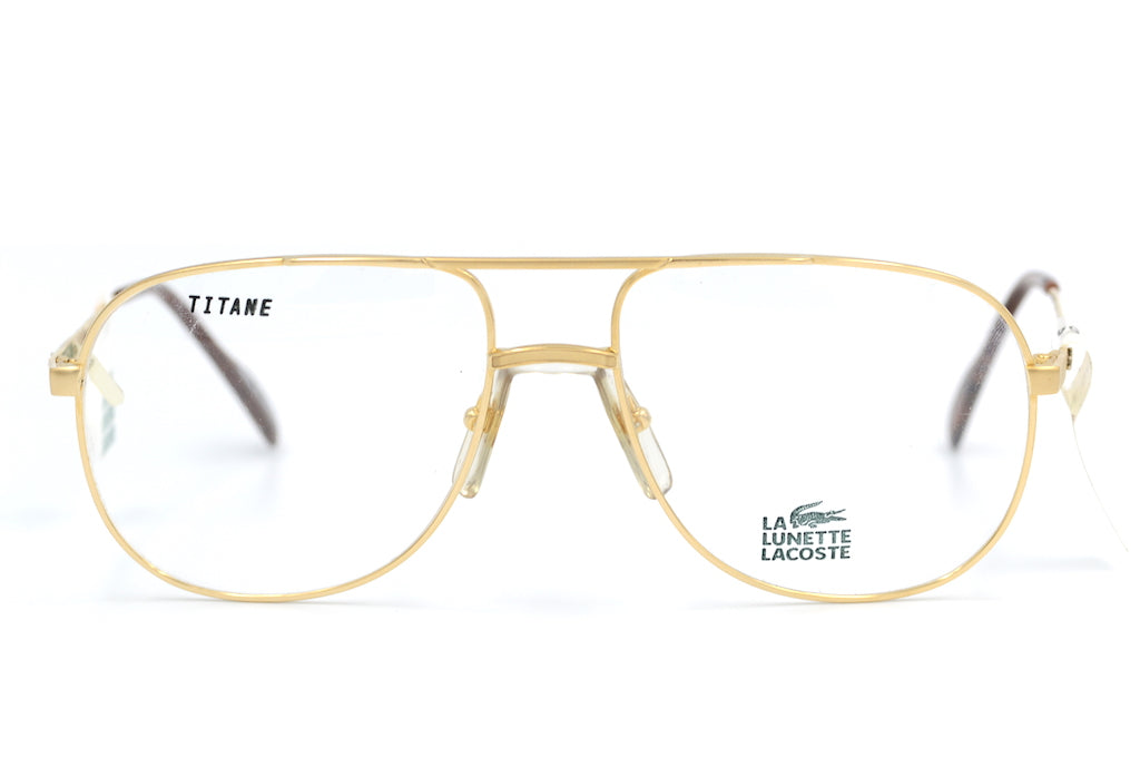 Lacoste 704 titanium vintage glasses. Oversized aviator glasses. Lacoste glasses. Cool vintage glasses. Retro glasses. Retro eyeglasses.