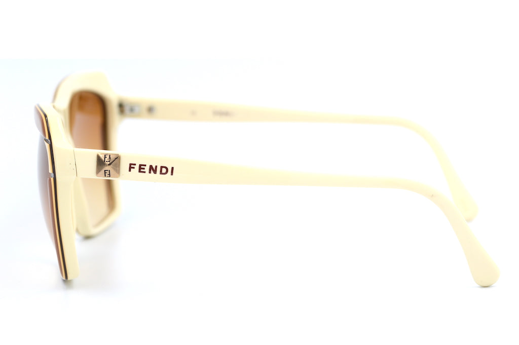 Fendi top mirrored sunglasses