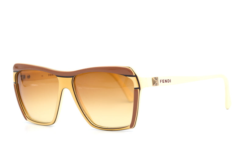 Fendi by Lozza FS 30 Vintage Sunglasses. Vintage Fendi Sunglasses. Fendi Sunglasses. Vintage Designer Sunglasses. Stylish Sunglasses. Sustainable Sunglasses. Luxury designer sunglasses. Rare Fendi Sunglasses. 