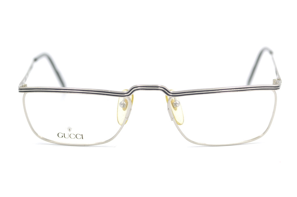 Gucci 1208 vintage glasses. Half eye glasses. Vintage reading glasses. Vintage half eye glasses. 80s Gucci glasses. Designer vintage eyewear.