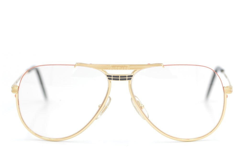 Ferrari F3 Vintage Glasses. Ferrari Sunglasses. Vintage Ferrari Sunglasses. Luxury vintage eyewear.