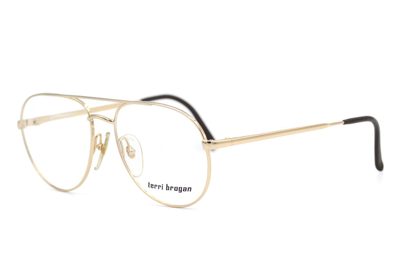 Terri Brogan 8550 40 vintage glasses. Terri Brogan glasses. Sustainable eyewear. Sustainable glasses. Vintage eyeglasses. Unisex glasses.