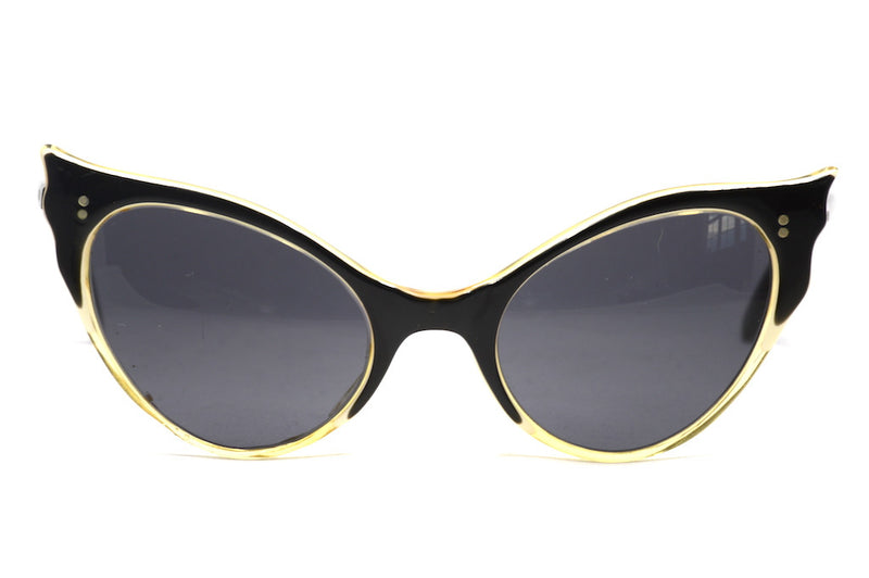 Ladies 1950's vintage cat eye sunglasses with UV protection