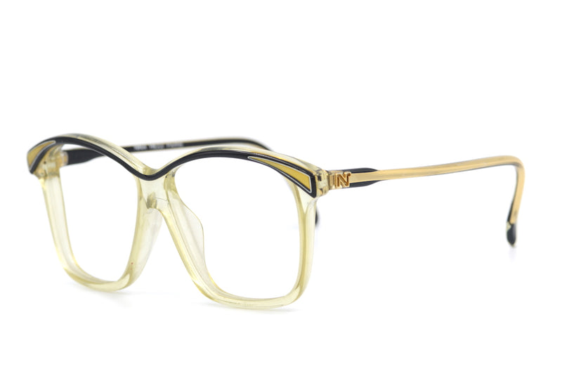 Nina Ricci 158 vintage glasses. Nina Ricci glasses. Ladies vintage glasses. 80's glasses. designer glasses. Women's glasses. Sustainable glasses.
