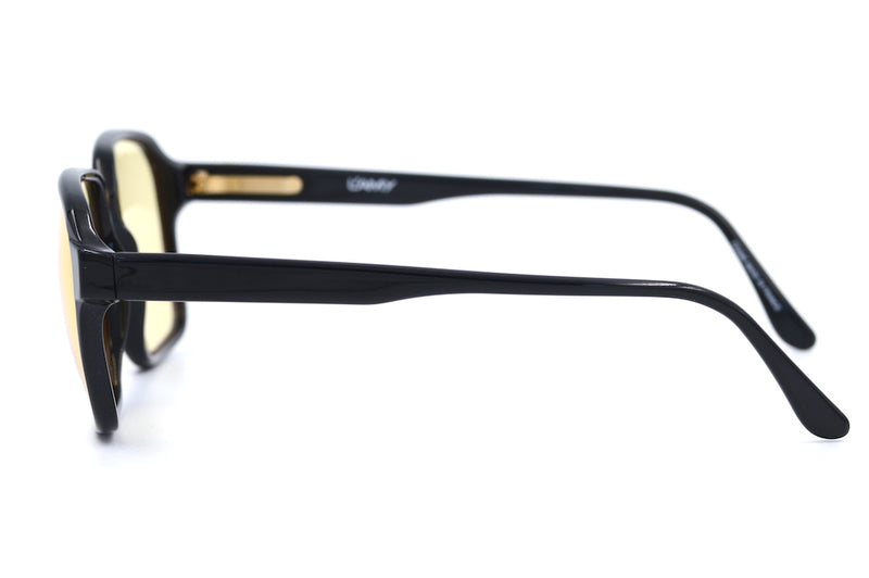 L'Amy Pietro Vintage Sunglasses. Retro Sunglasses. 70's Style Sunglasses. Vintage Square Sunglasses. 70's Square sunglasses. The Serpent Sunglasses.