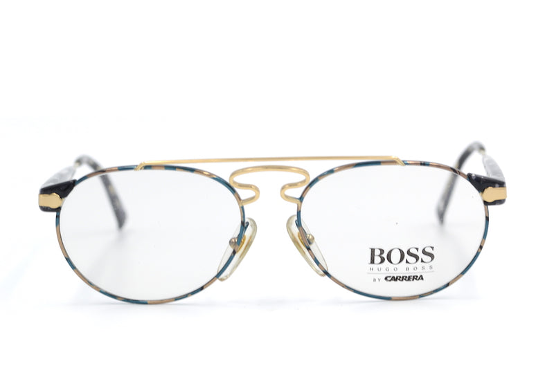 Hugo Boss by Carrera 5116 46 Vintage Glasses. Mens Vintage Glasses. Vintage Carrera Glasses. Designer Vintage Glasses. Sustainable Glasses. Carrera Retro Spectacle. Hugo Boss Glasses.