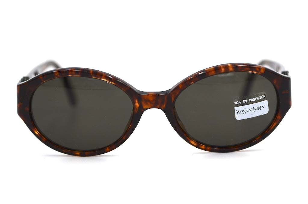 Yves Saint Laurent 6557 vintage sunglasses. YSL sunglasses. YSL love heart detail sunglasses. Rare vintage YSL sunglasses. Vintage designer sunglasses. Heart detail sunglasses.