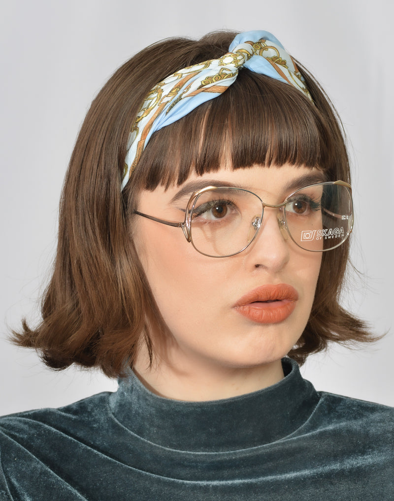 Skaga Eva Vintage Glasses. Ladies Skaga Glasses. Vintage Skaga Glasses. Ladies Vintage Glasses. 1980s Vintage Glasses