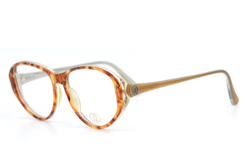 Fendi by Lozza 15 Vintage Glasses. Vintage Fendi Glasses. Fendi Glasses. Vintage Designer Glasses. Stylish Glasses. Sustainable Glasses. 