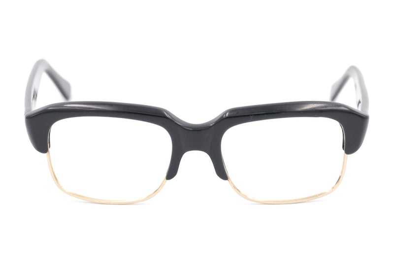 Wanstead Trident Glasses, Vintage 1950s glasses, Mens 1950s glasses, Trident glasses, Rockabilly glasses