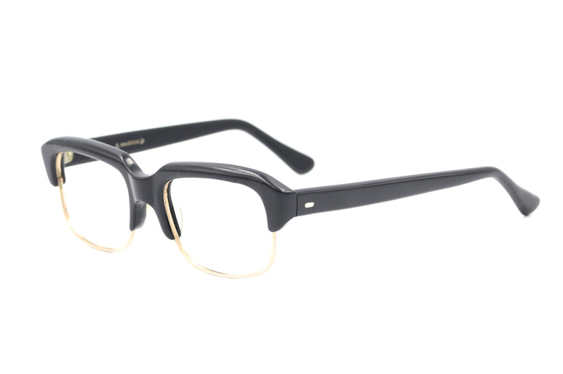 Wanstead Trident Glasses, Vintage 1950s glasses, Mens 1950s glasses, Trident glasses, Rockabilly glasses