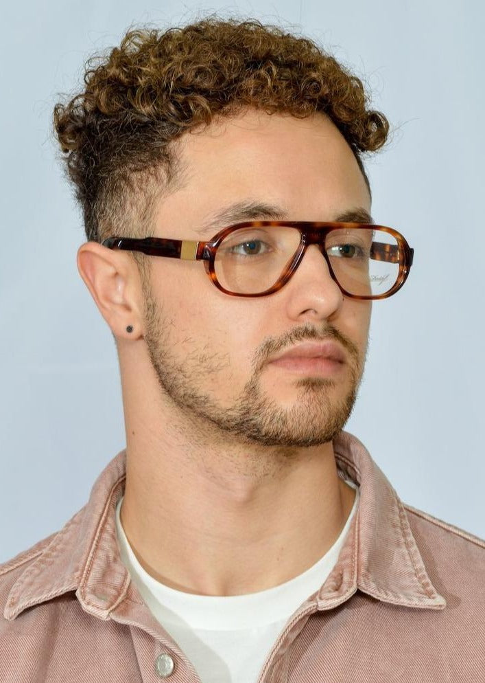 Davidoff 100 vintage glasses. Vintage mens glasses. Rare vintage glasses. Vintage designer glasses.