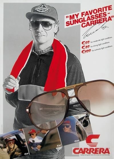 Carrera 5595 11C C-Matic Vintage Sunglasses. 80s Vintage Sunglasses. Yellow lens sunglasses. Nick Lauda Vintage Sunglasses. Nick Lauda Carrera. Vintage sunglasses. 