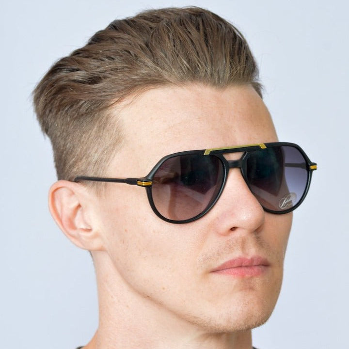 Sybille 349 vintage sunglasses. Vintage aviator sunglasses. Mens vintage sunglasses. Sybille by Piave sunglasses. Italian vintage sunglasses. Matte Black Aviator Sunglasses.