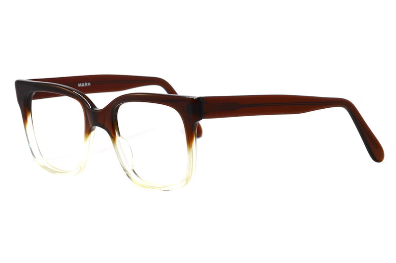 Front/side view Mark by Rayner men's vintage glasses